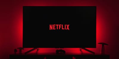 Netflix auf einem Fernseher