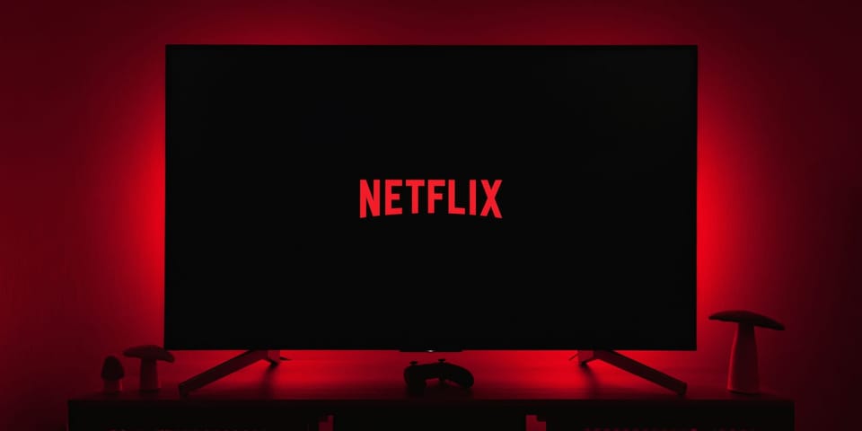 Netflix auf einem Fernseher